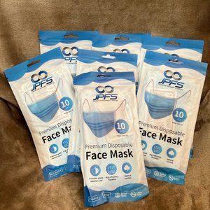 BUNDLE DEAL! 80 Total JPFS Disposable Face Masks